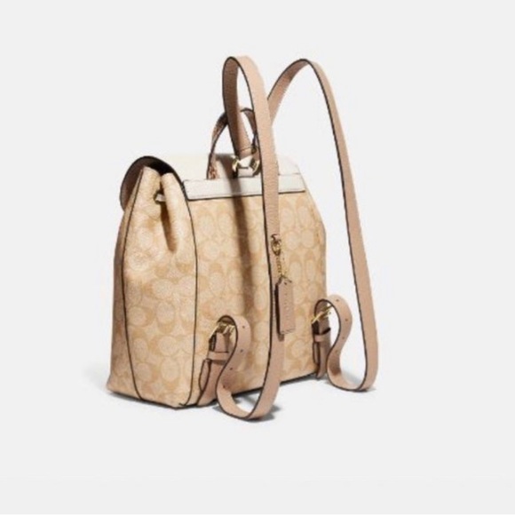 Coach Bags Nwt Coach Ca426 Kleo Backpack In Blocked Signature